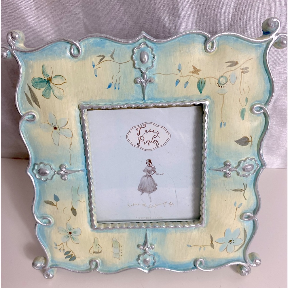 Tracy Porter Hand-Painted Ceramic Frame